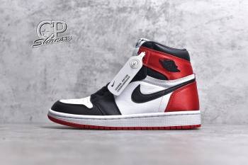 Air Jordan 1 Satin Black Toe (6458-cp)