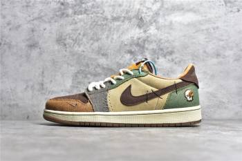 Zion Williamson x Air Jordan 1 Retro Low og voodoo (10779-cp)