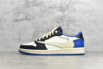Travis Scott x Fragment x Air Jordan 1 Low UNC (7561-cp)