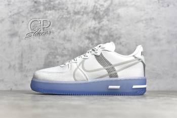 Nike Air Force 1 React QS Light Bone (8171-cp)