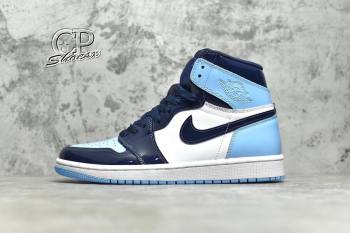 Air Jordan 1 Retro High Blue Chill (7447-cp)