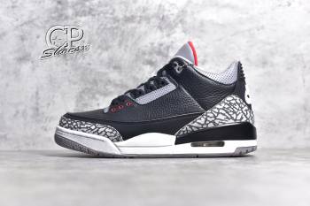 Air Jordan 3 Retro Black Cement (7640-cp)