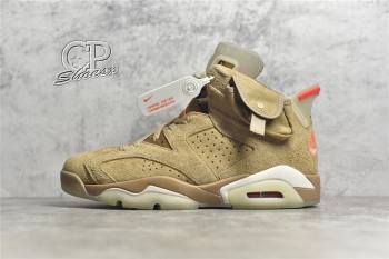 Travis Scott x Air Jordan 6 Retro SP British Khaki (7962-cp)