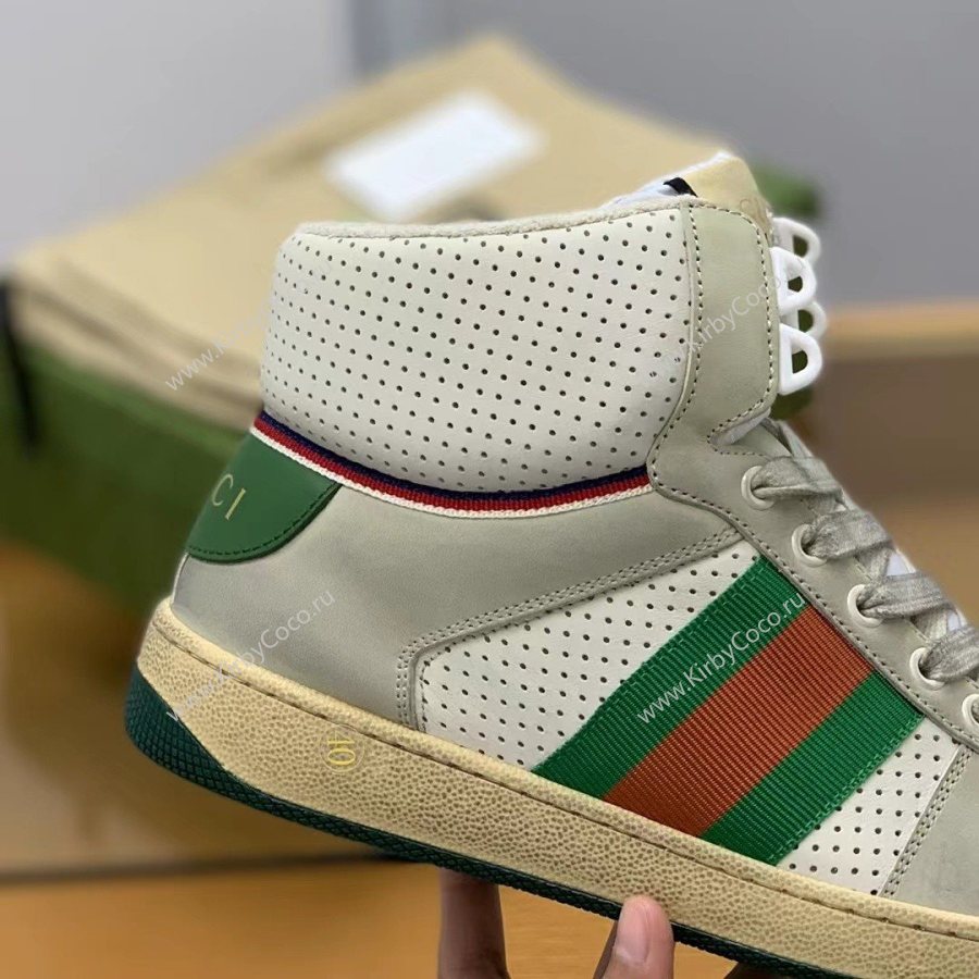 Gucci High-top Distressed sneakers (213-kb) - Image 9