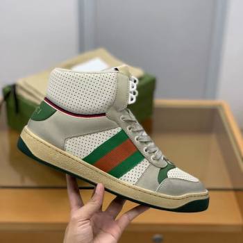 Gucci High-top Distressed sneakers (213-kb)