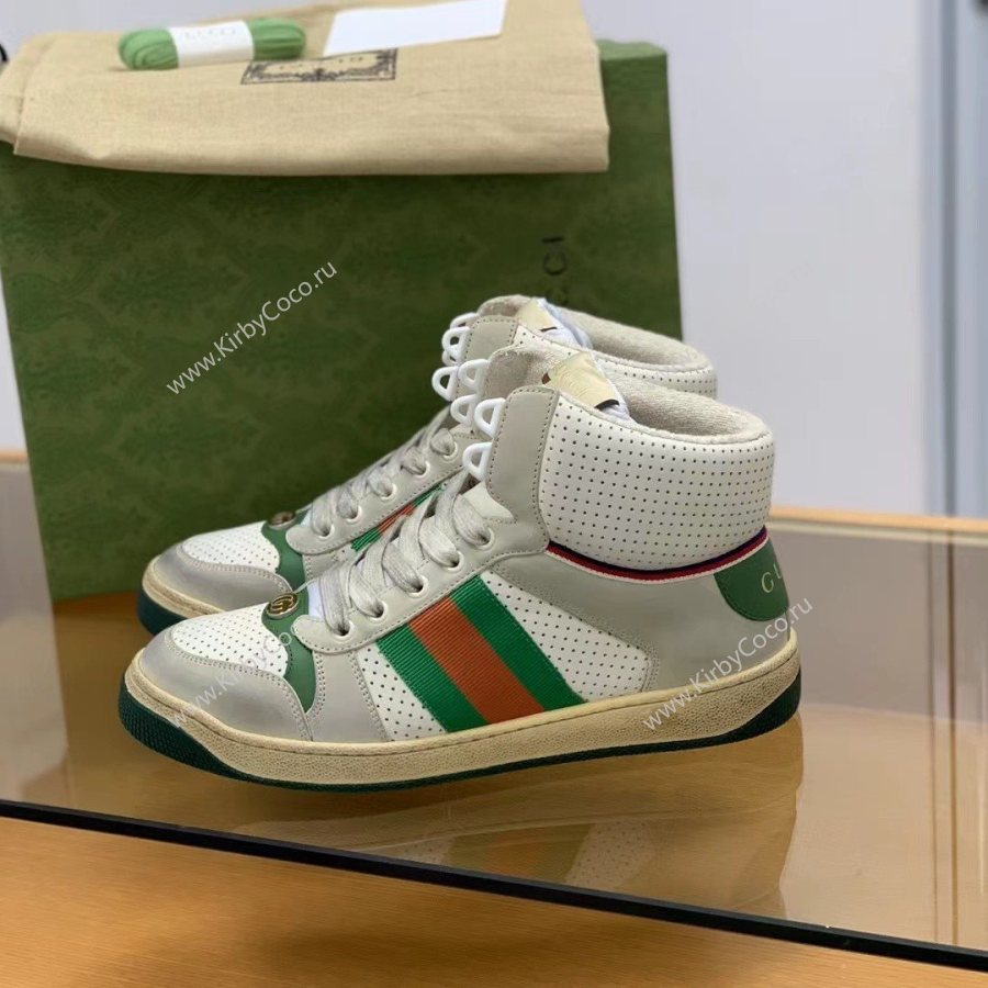Gucci High-top Distressed sneakers (213-kb) - Image 4