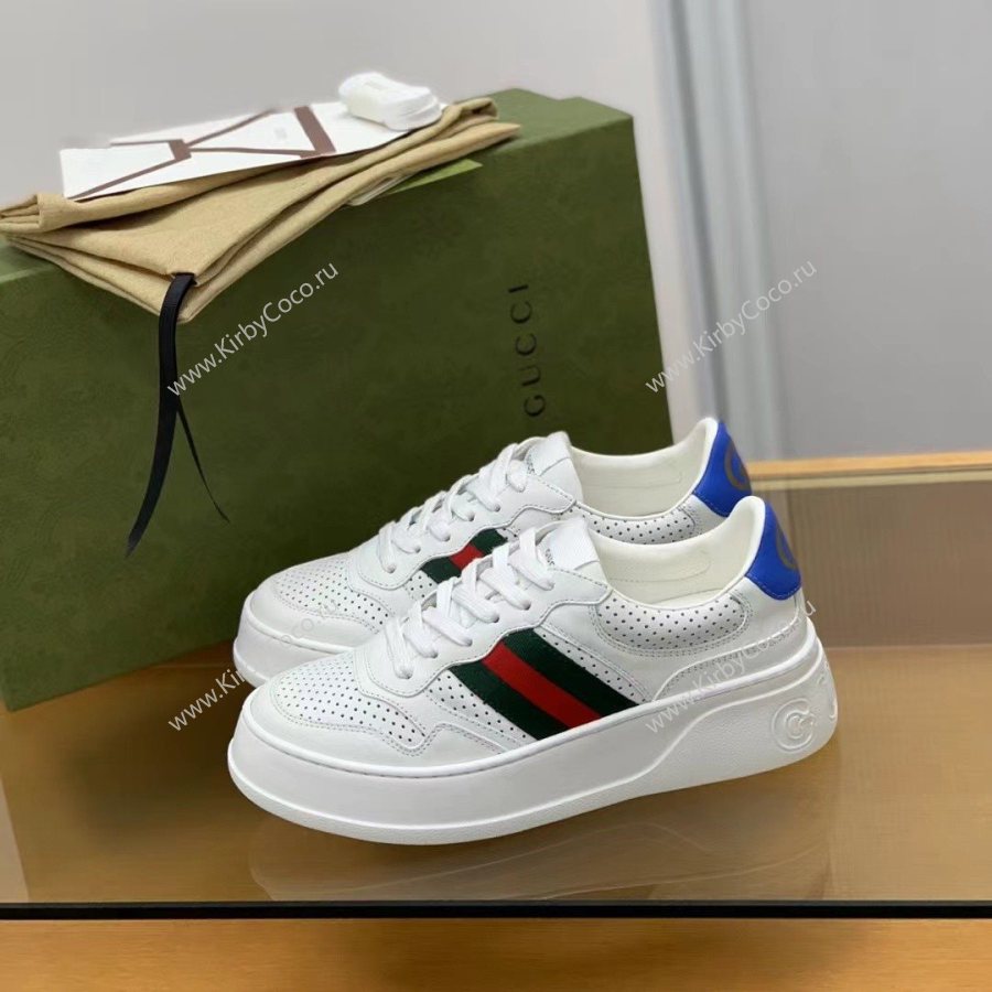 Gucci sneakers Cowhide Breathable mesh (246-kb) - Image 4