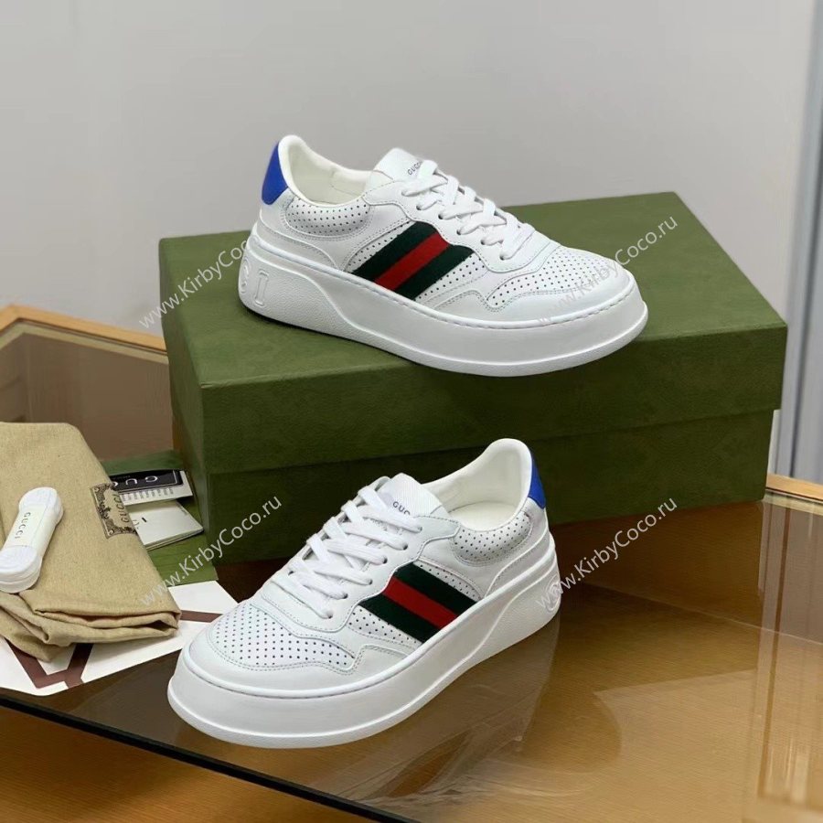 Gucci sneakers Cowhide Breathable mesh (246-kb) - Image 5