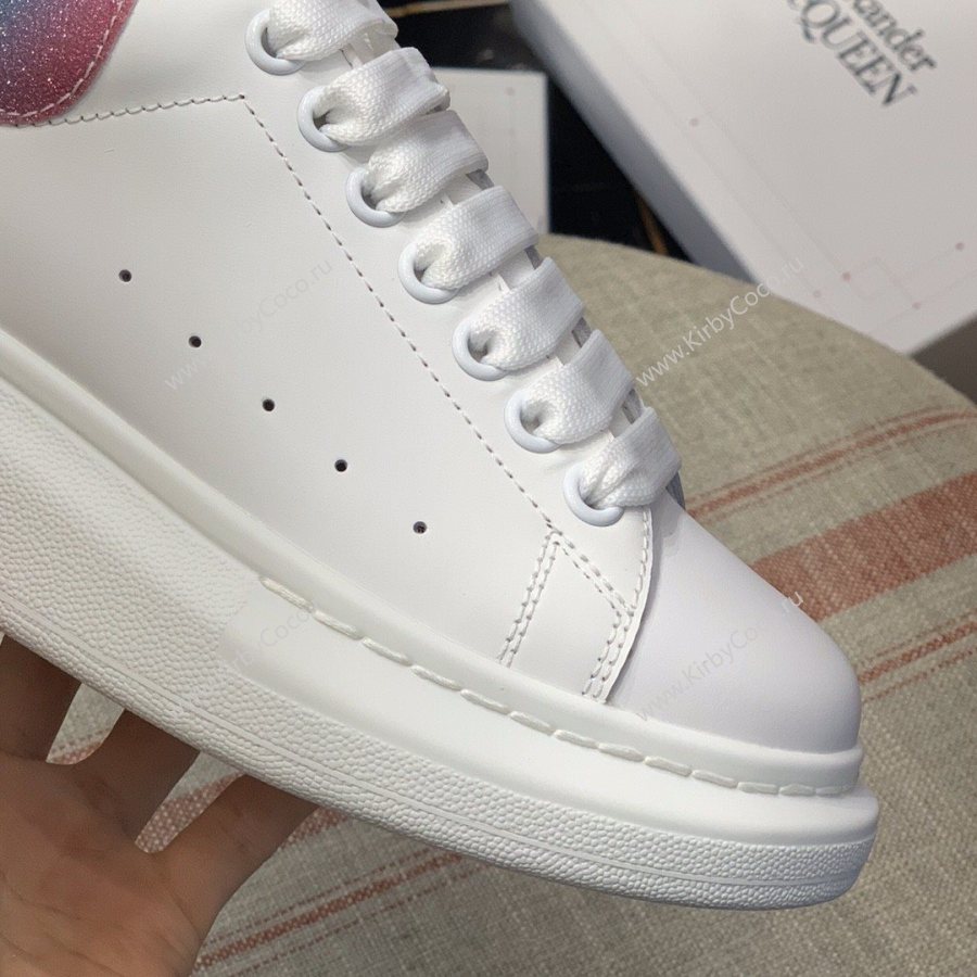 Alexander McQueen MQ rainbow tail Sneakers (463-kb) - Image 6