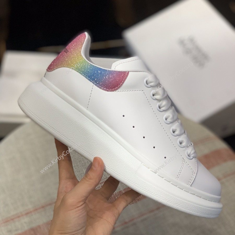 Alexander McQueen MQ rainbow tail Sneakers (463-kb) - Image 2