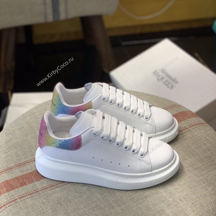 Alexander McQueen MQ rainbow tail Sneakers (463-kb) - Image 5
