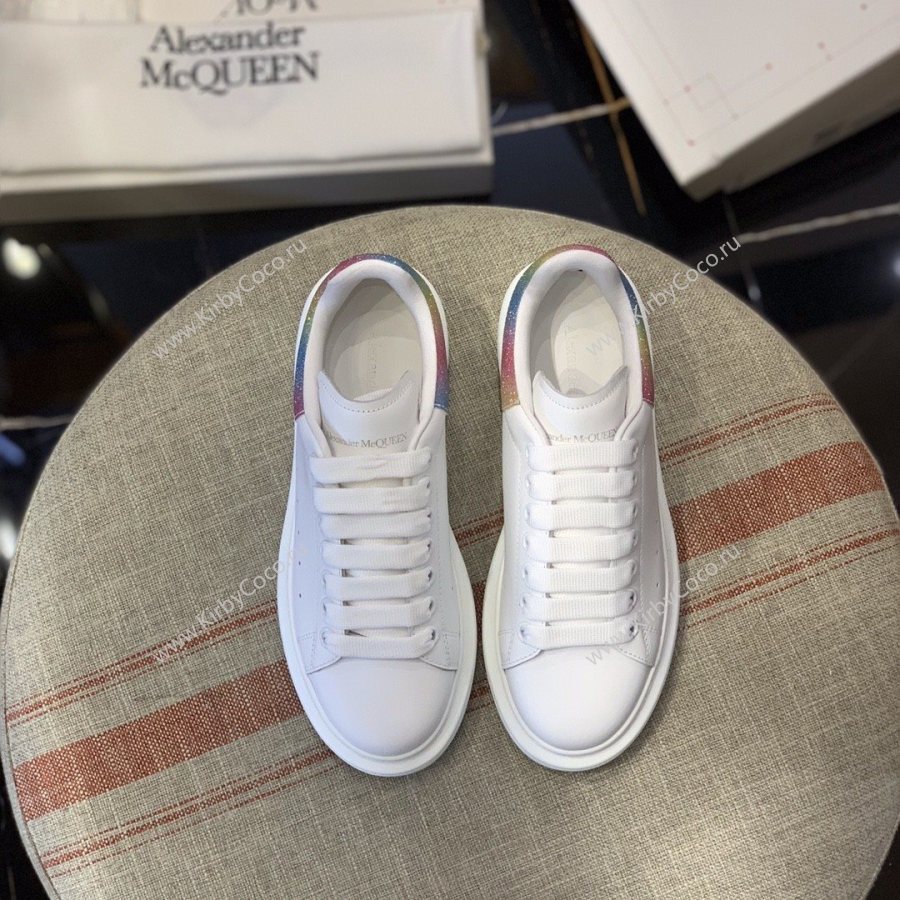 Alexander McQueen MQ rainbow tail Sneakers (463-kb) - Image 3