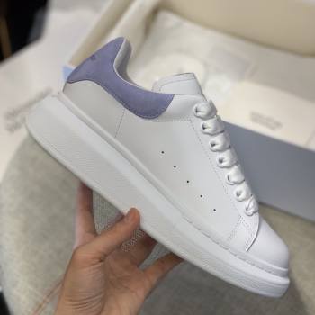Alexander McQueen MQ Light blue velvet tail Sneakers (481-kb)