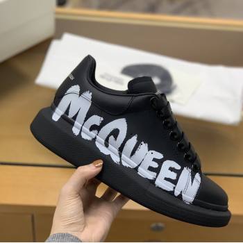 Alexander McQueen MQ 3D black letter Sneakers (508-kb)
