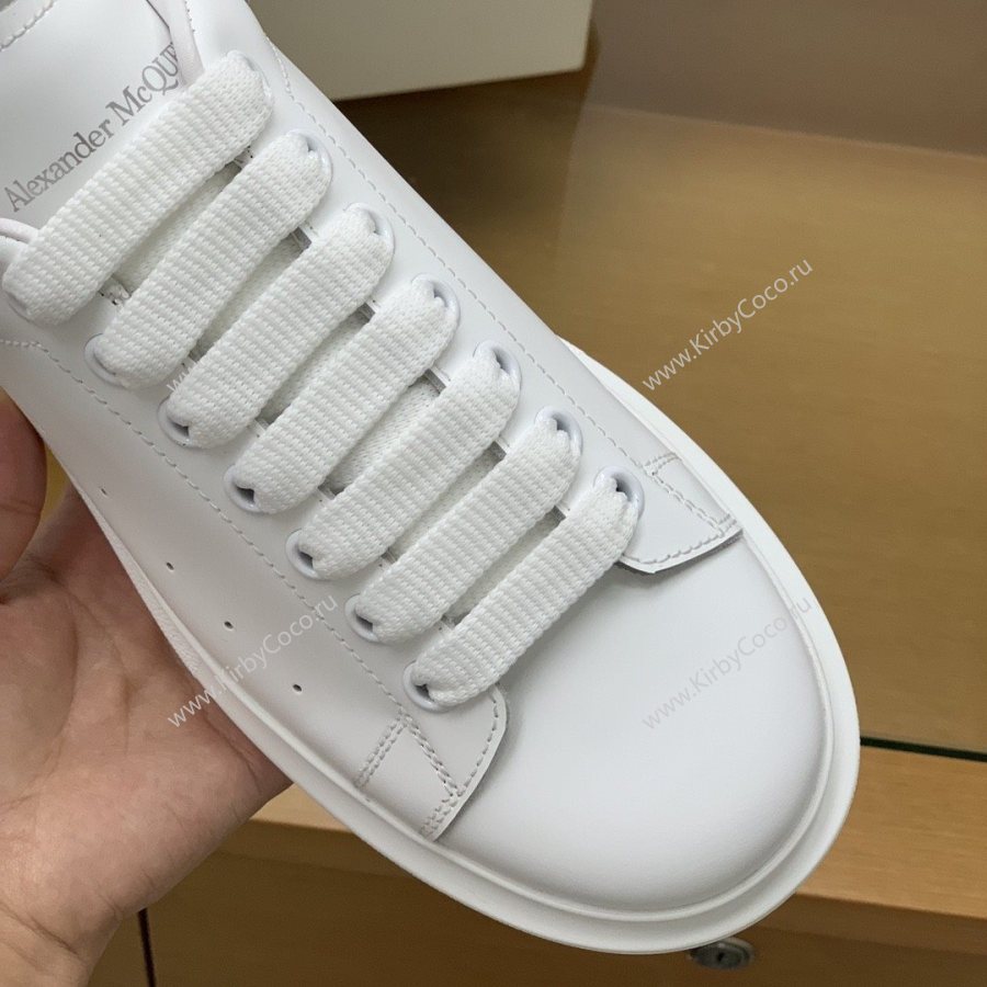 Alexander McQueen MQ Lilac purple velvet tail Sneakers (510-kb) - Image 7