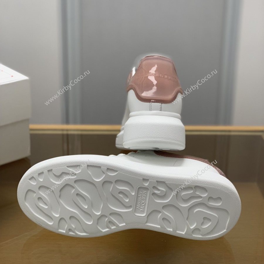 Alexander McQueen MQ Jelly Pink Tail Sneakers (522-kb) - Image 10
