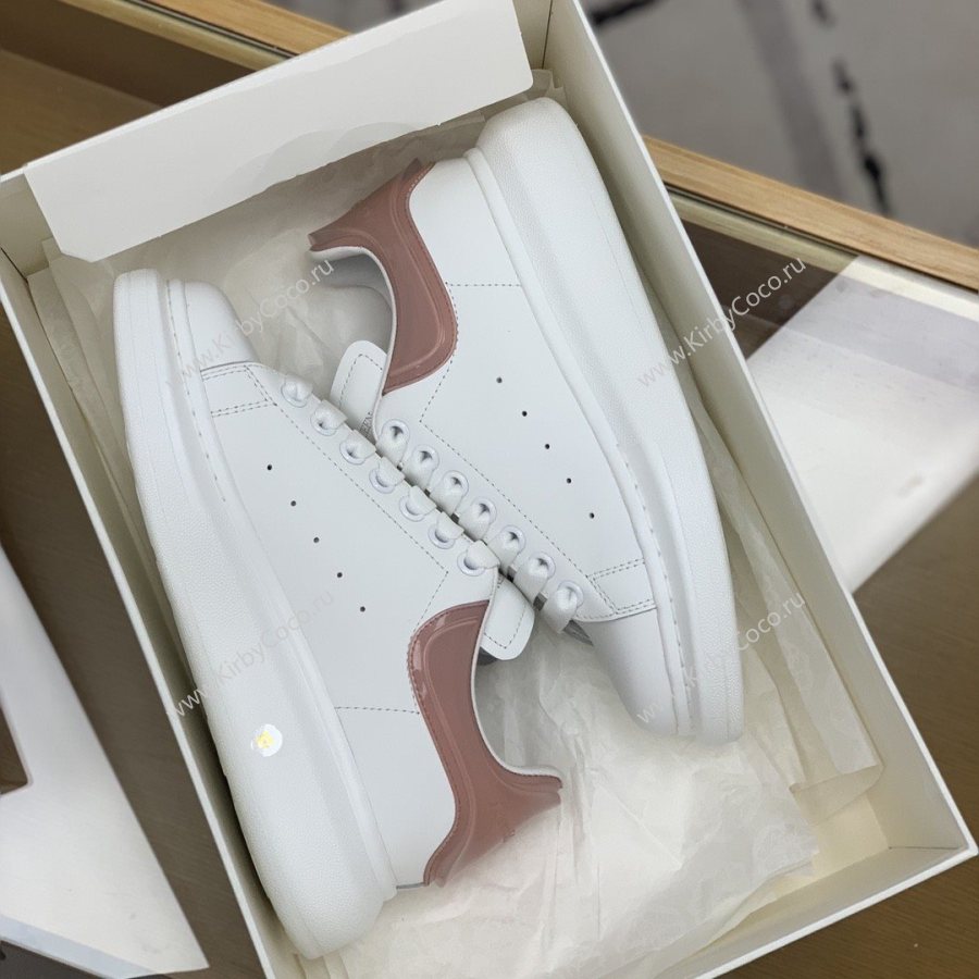 Alexander McQueen MQ Jelly Pink Tail Sneakers (522-kb) - Image 6