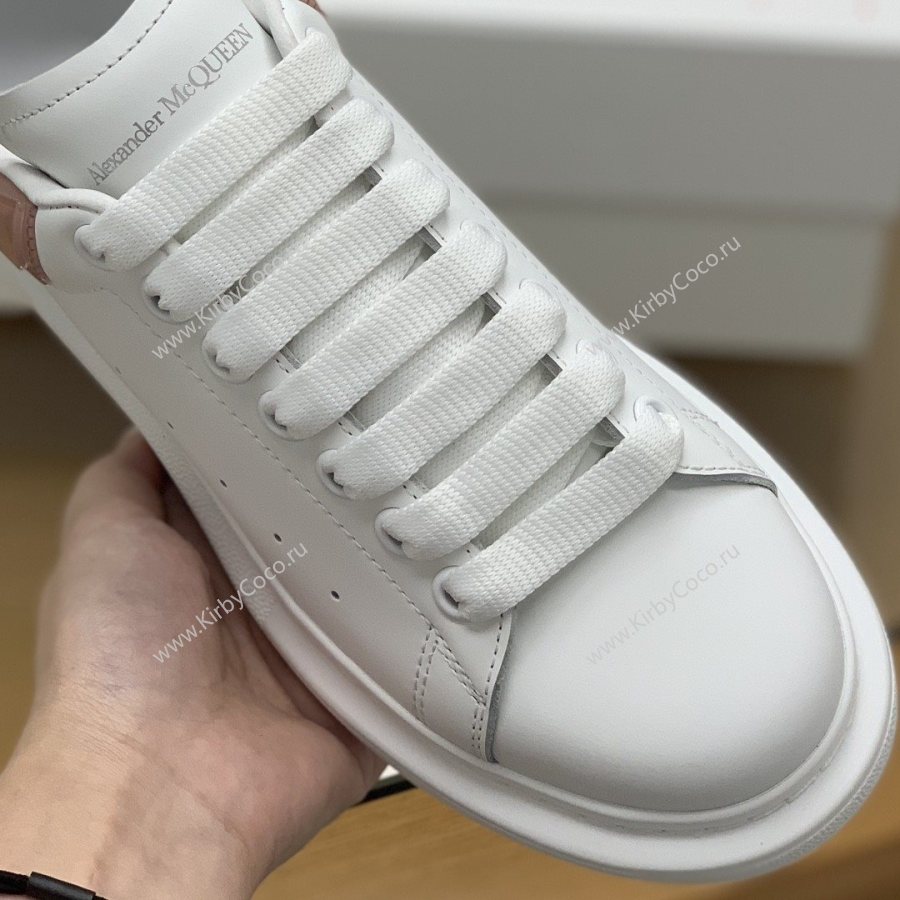 Alexander McQueen MQ Jelly Pink Tail Sneakers (522-kb) - Image 8