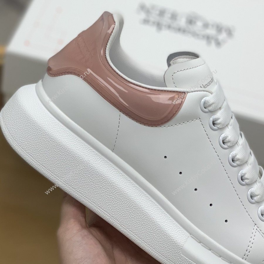 Alexander McQueen MQ Jelly Pink Tail Sneakers (522-kb) - Image 7