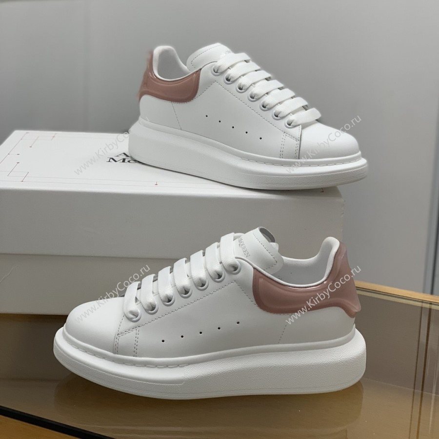 Alexander McQueen MQ Jelly Pink Tail Sneakers (522-kb) - Image 3
