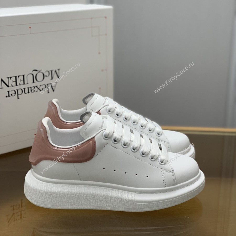 Alexander McQueen MQ Jelly Pink Tail Sneakers (522-kb) - Image 4