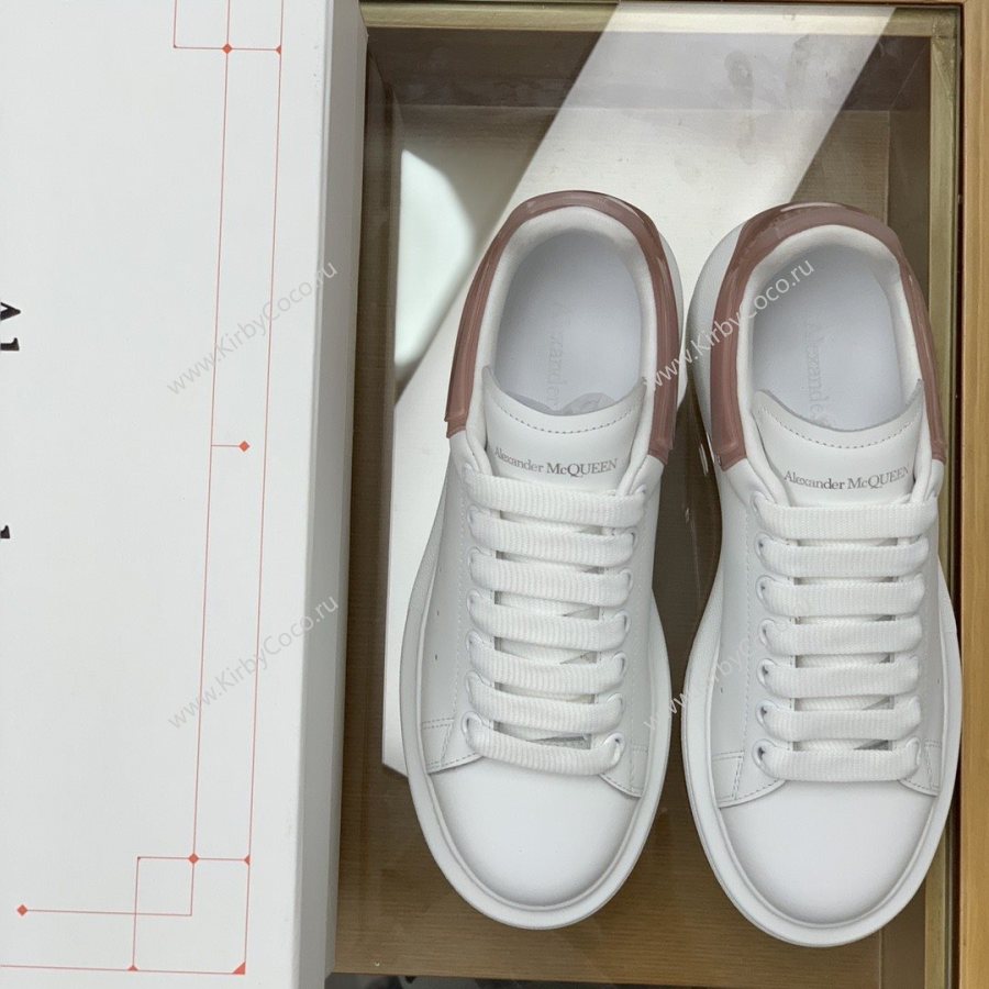 Alexander McQueen MQ Jelly Pink Tail Sneakers (522-kb) - Image 9