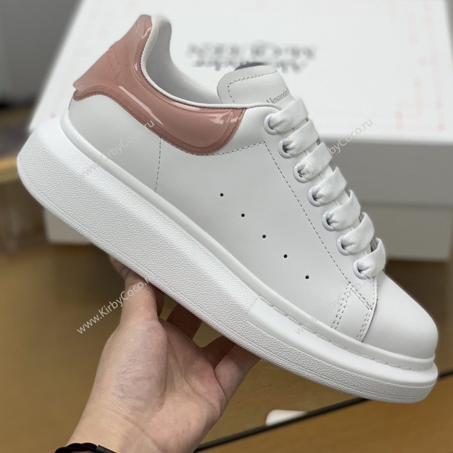 Alexander McQueen MQ Jelly Pink Tail Sneakers (522-kb) - Image 2