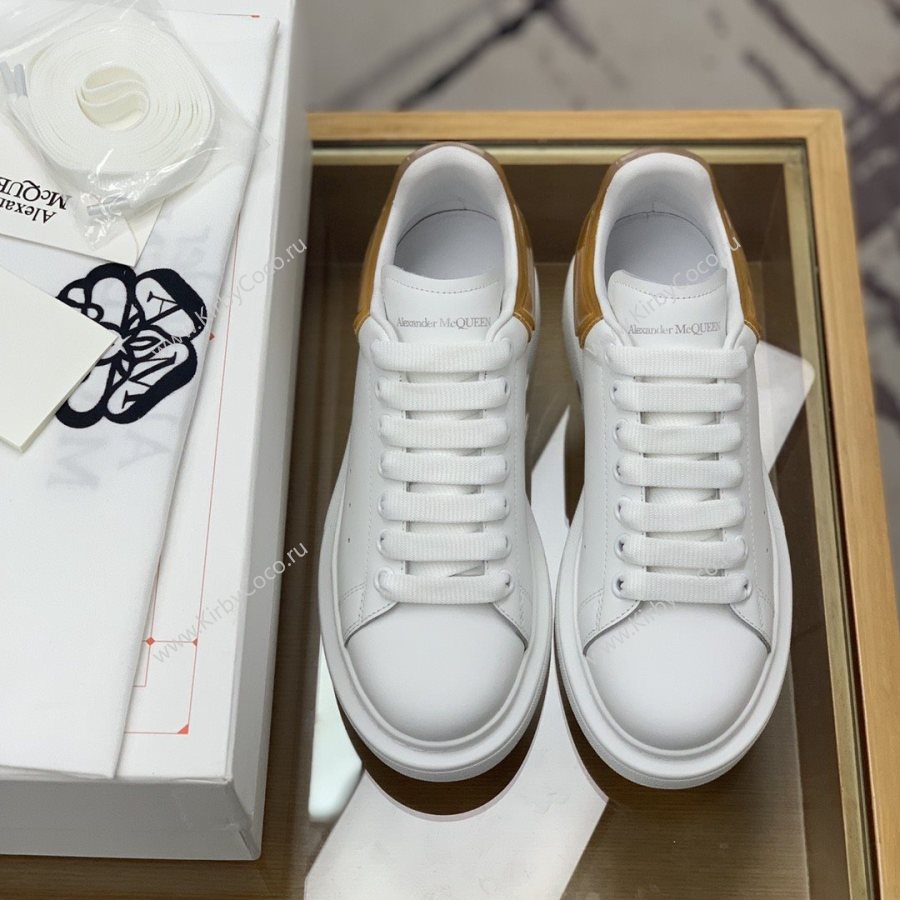 Alexander McQueen MQ Jelly Yellow Tail Sneakers (526-kb) - Image 7