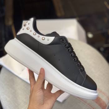 Alexander McQueen MQ Black Cross nail tail Sneakers (497-kb)