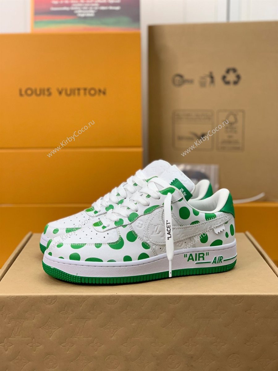 LOUIS VUITTON x NIKE AIR FORCE 1 Sneaker (644-kb) - Image 3