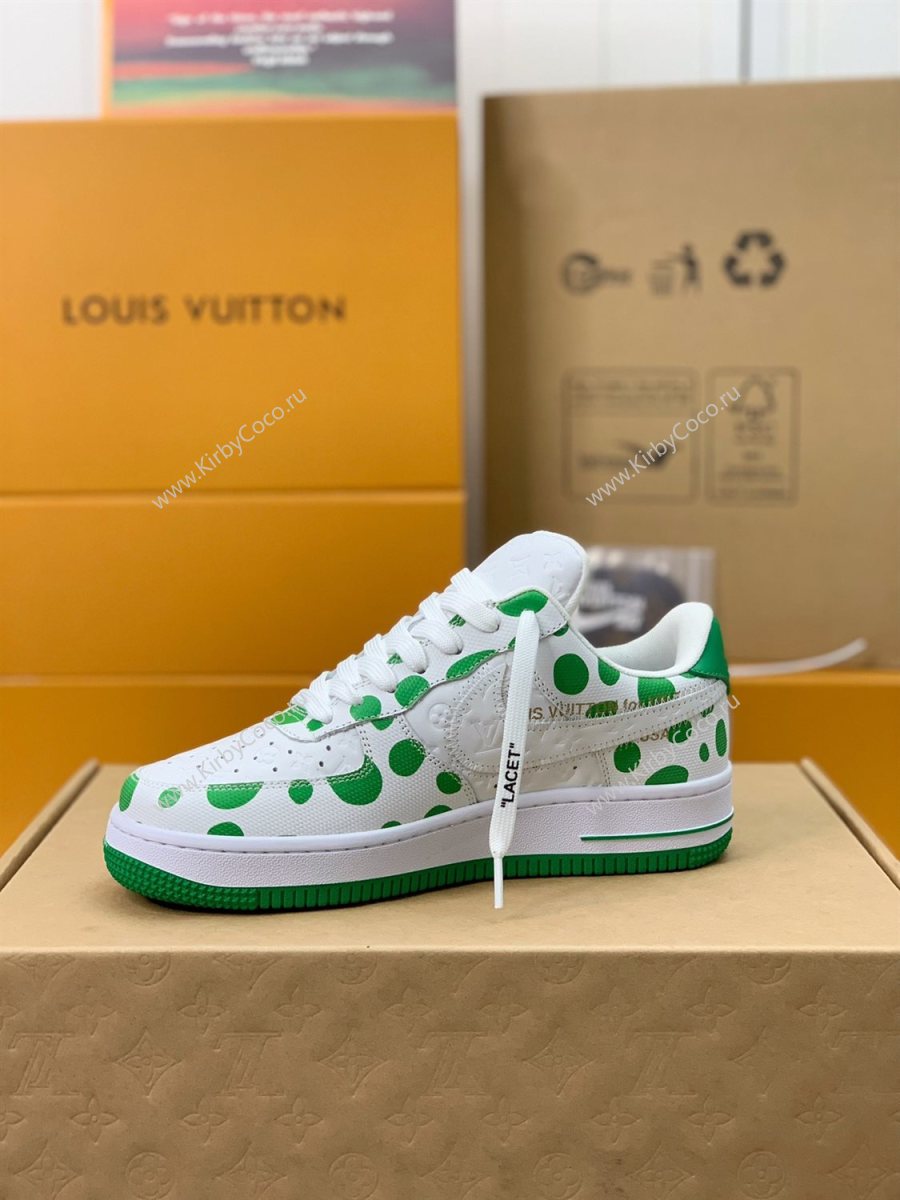 LOUIS VUITTON x NIKE AIR FORCE 1 Sneaker (644-kb) - Image 5