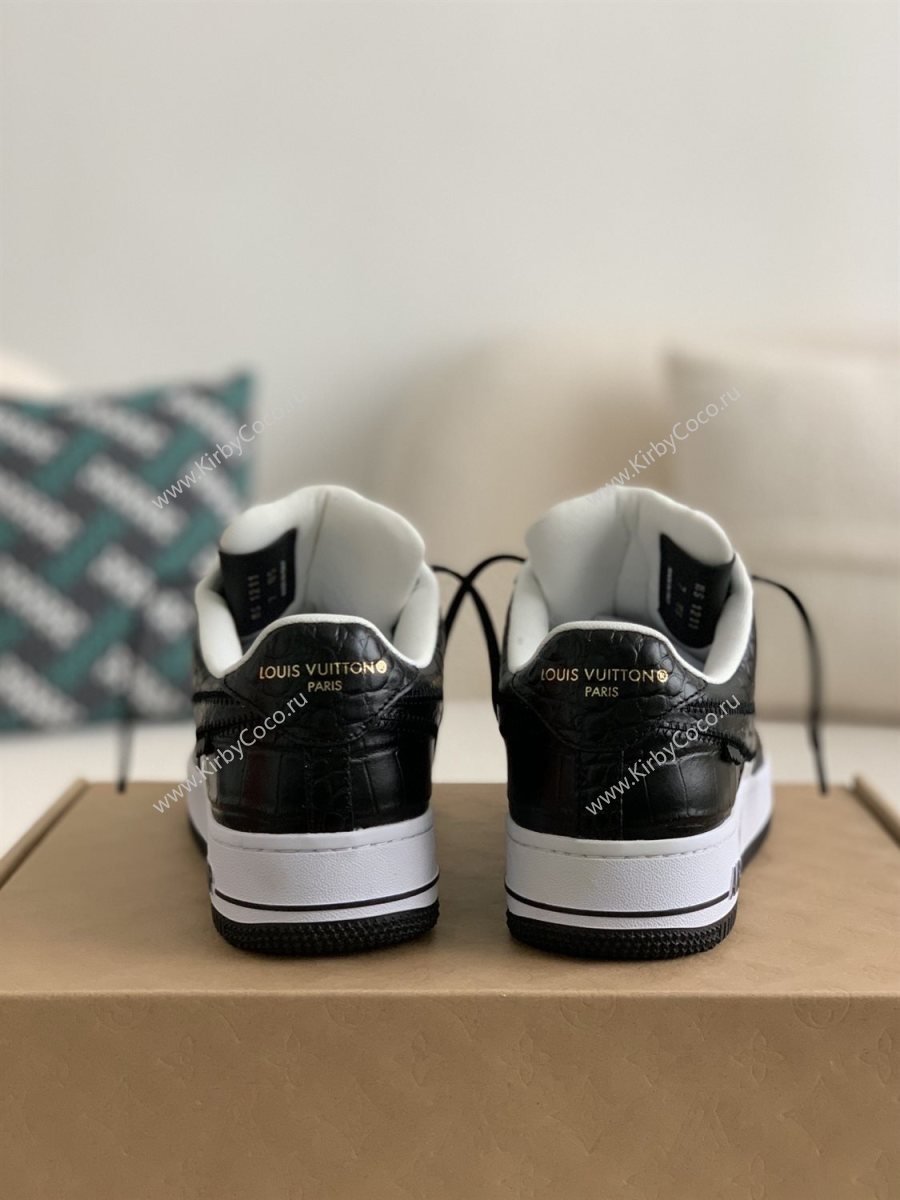 LOUIS VUITTON x NIKE AIR FORCE 1 SNEAKER (861-kb) - Image 4
