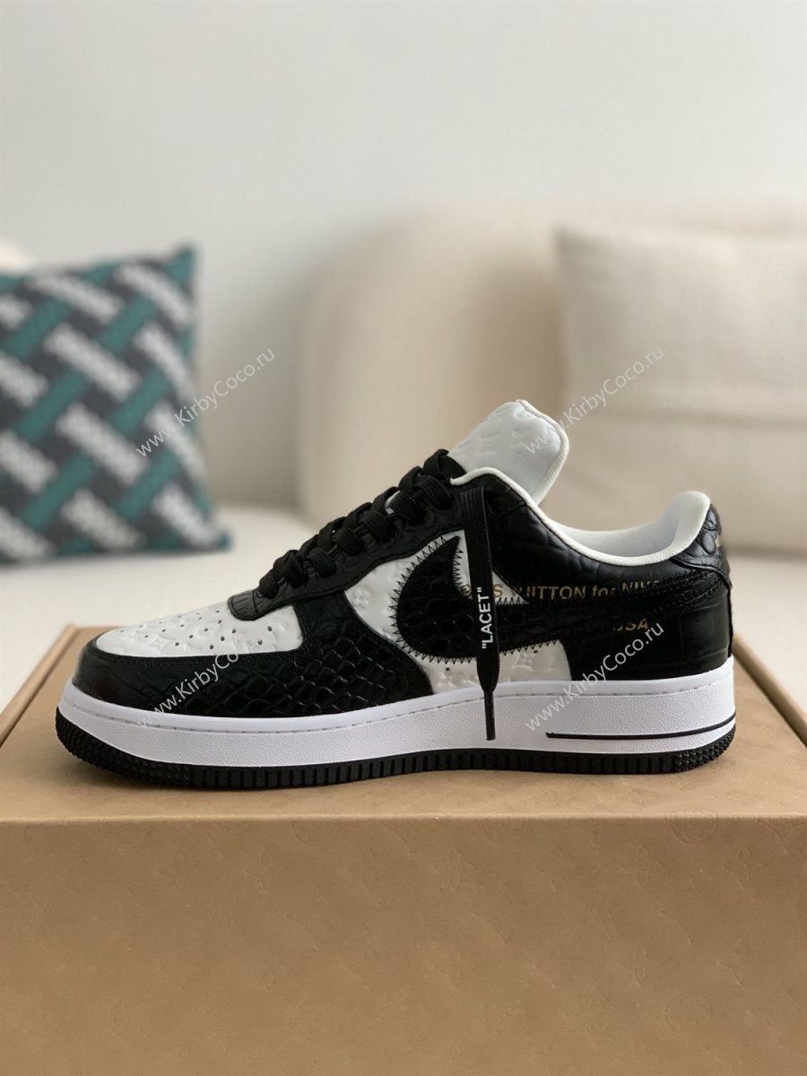 LOUIS VUITTON x NIKE AIR FORCE 1 SNEAKER (861-kb) - Image 5