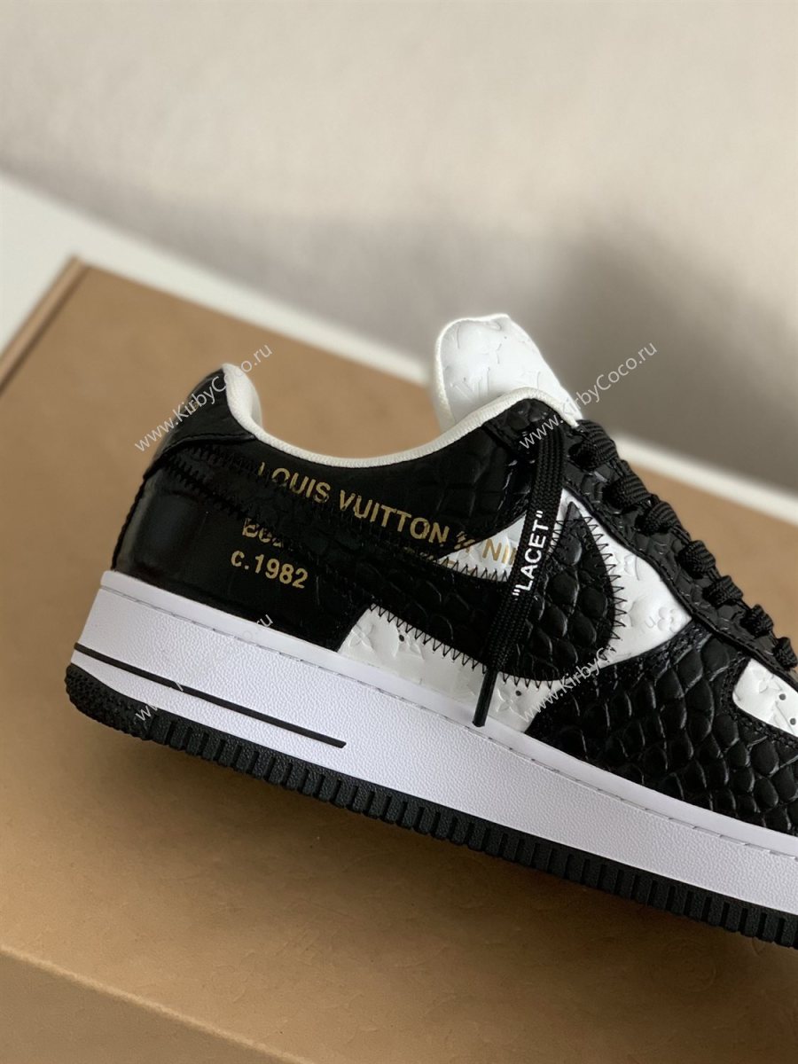 LOUIS VUITTON x NIKE AIR FORCE 1 SNEAKER (861-kb) - Image 7