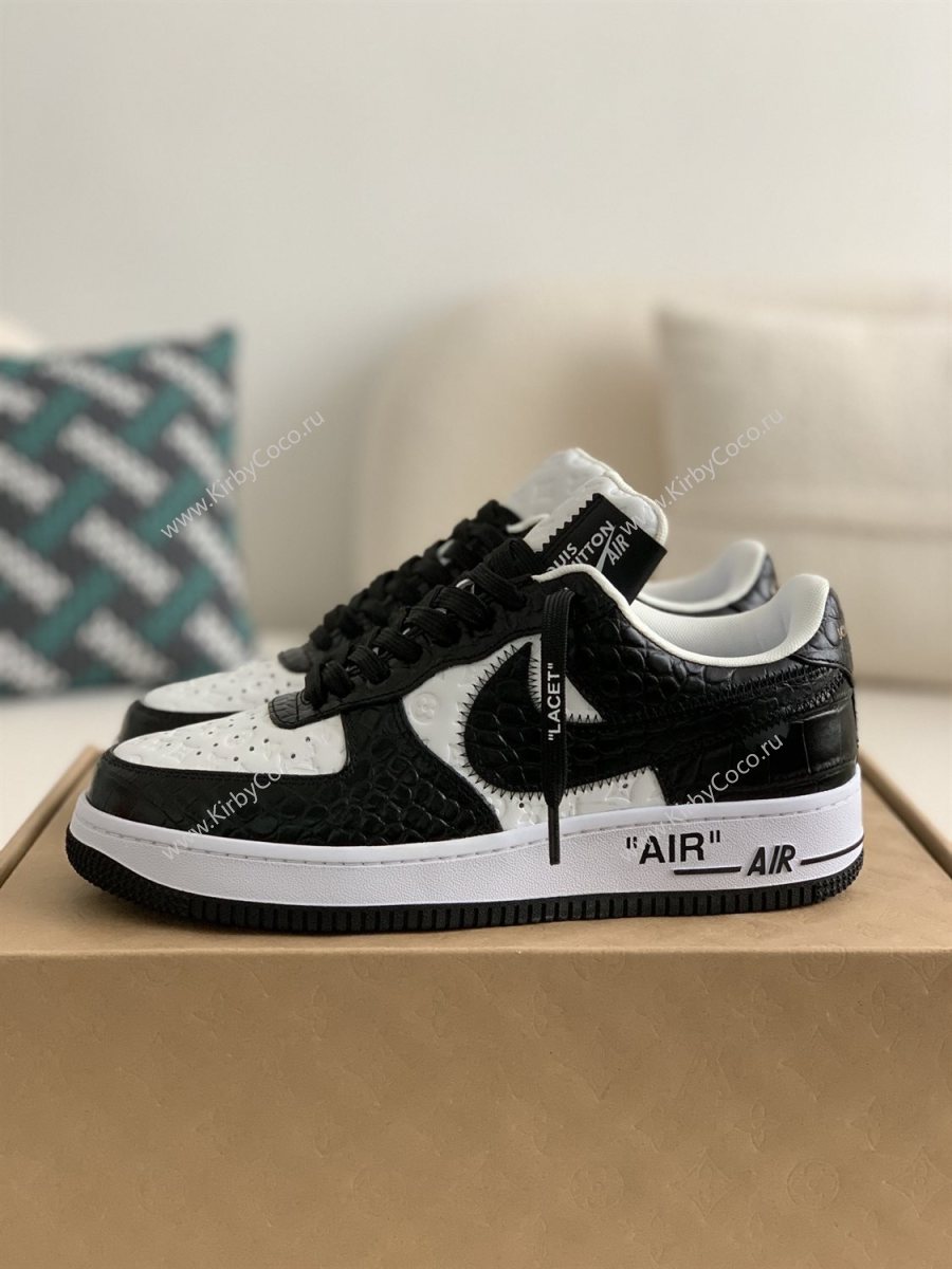 LOUIS VUITTON x NIKE AIR FORCE 1 SNEAKER (861-kb) - Image 3