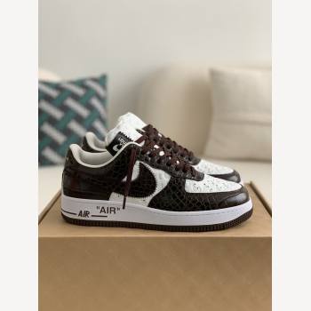 LOUIS VUITTON x NIKE AIR FORCE 1 SNEAKER (862-kb)