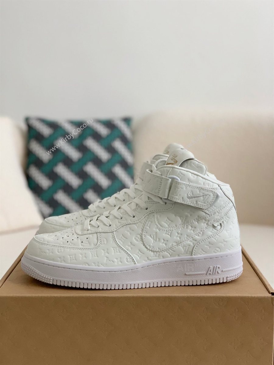 Louis Vuitton x Nike Air Force 1 High (780-kb) - Image 3