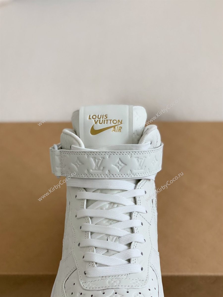 Louis Vuitton x Nike Air Force 1 High (780-kb) - Image 8