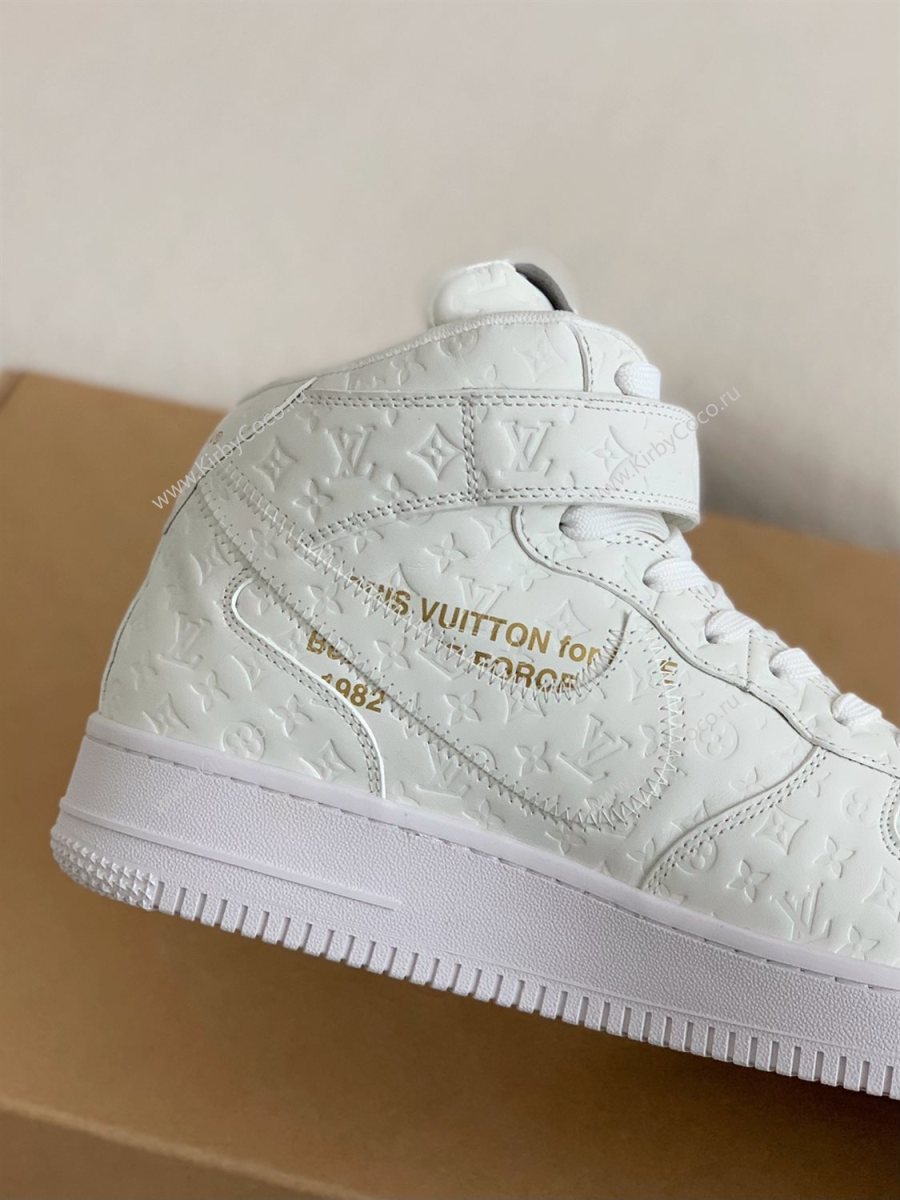 Louis Vuitton x Nike Air Force 1 High (780-kb) - Image 7