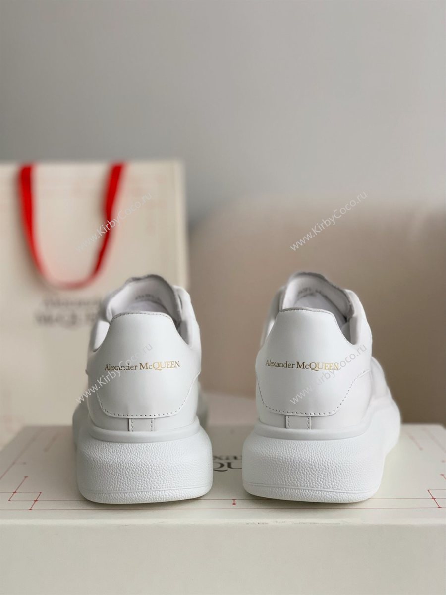 Alexander McQueen MQ white cowhide tail Sneakers (461-kb) - Image 4