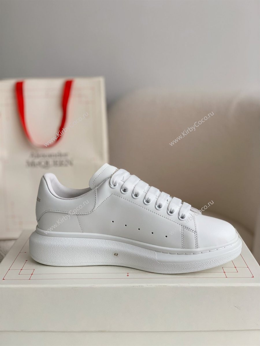 Alexander McQueen MQ white cowhide tail Sneakers (461-kb) - Image 5