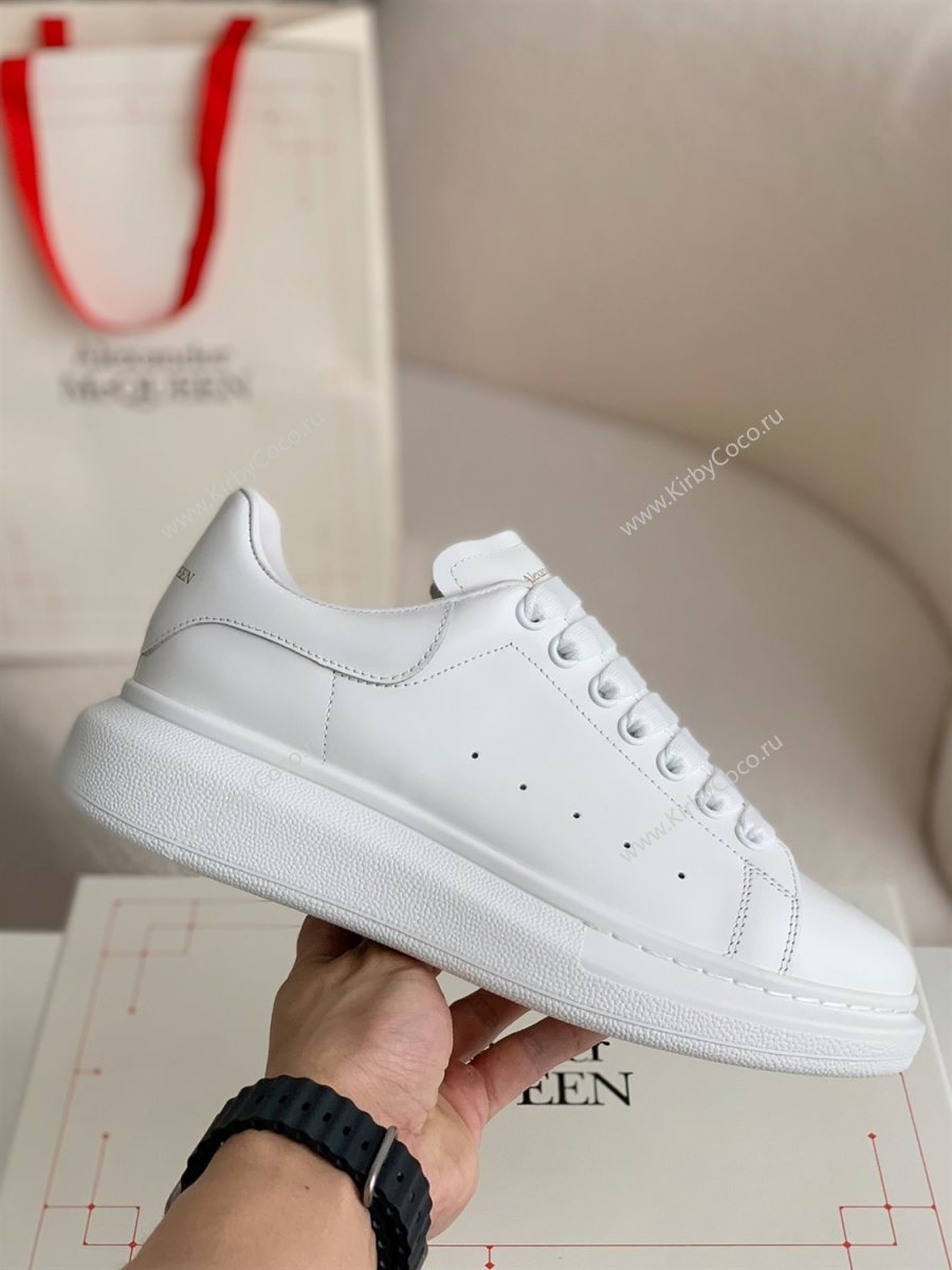Alexander McQueen MQ white cowhide tail Sneakers (461-kb) - Image 6