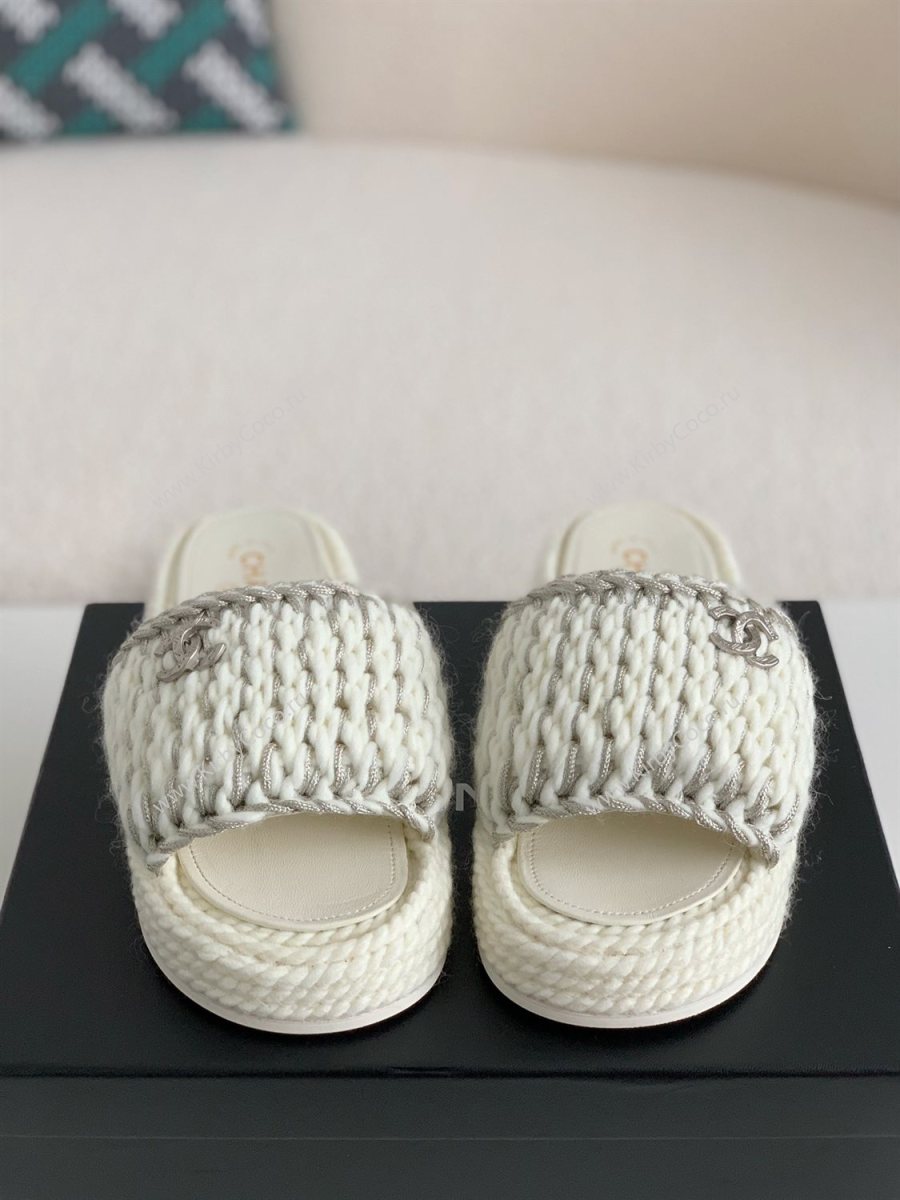 Chanel women s slippers (1463-kb) - Image 4