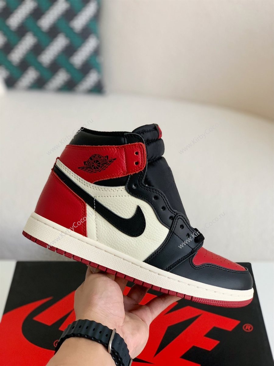 Air Jordan 1 Retro High OG Bred Toe (840-kb) - Image 6