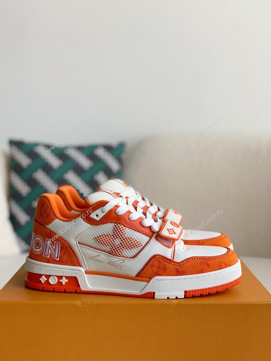 Louis Vuitton Trainer Sneakers Top quality (1985-kb) - Image 2