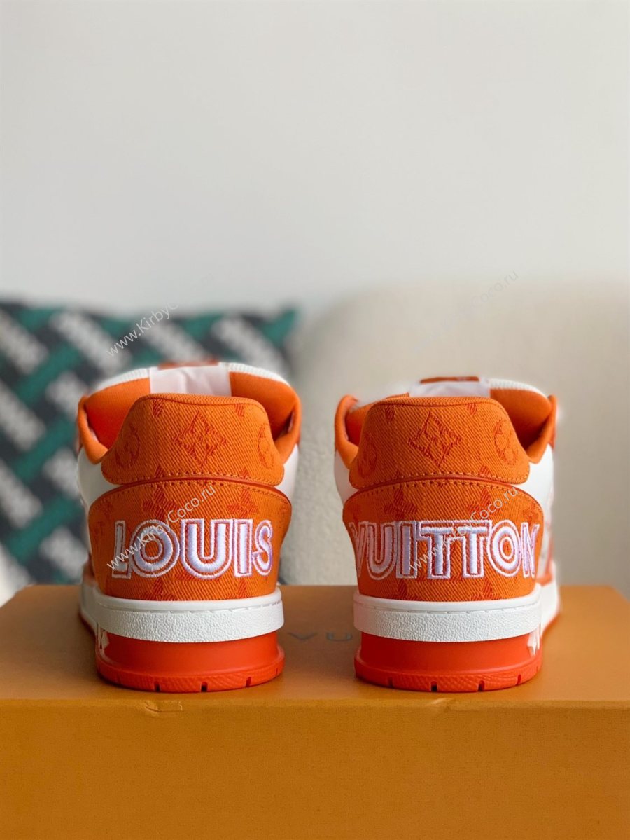 Louis Vuitton Trainer Sneakers Top quality (1985-kb) - Image 4