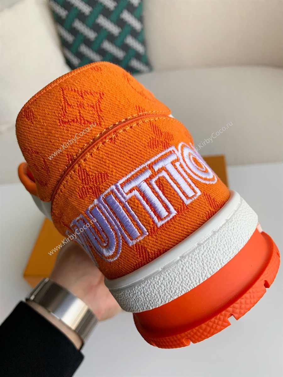 Louis Vuitton Trainer Sneakers Top quality (1985-kb) - Image 14