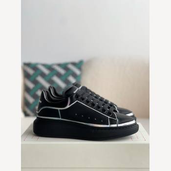 Alexander McQueen MQ golden cowhide tail Air cushion bottom Sneakers (2061-kb)