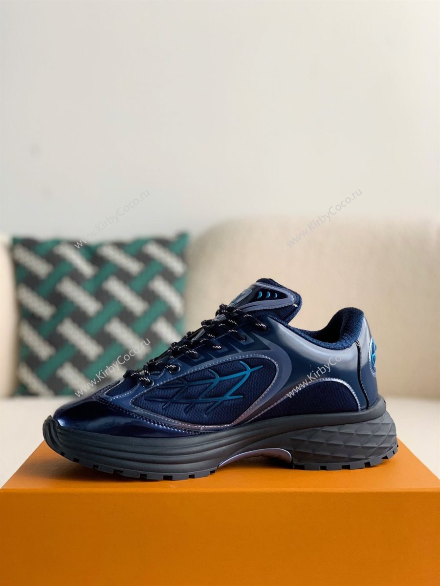 Louis Vuitton Low-cut loafers with round head laces (2620-kb) - Image 5