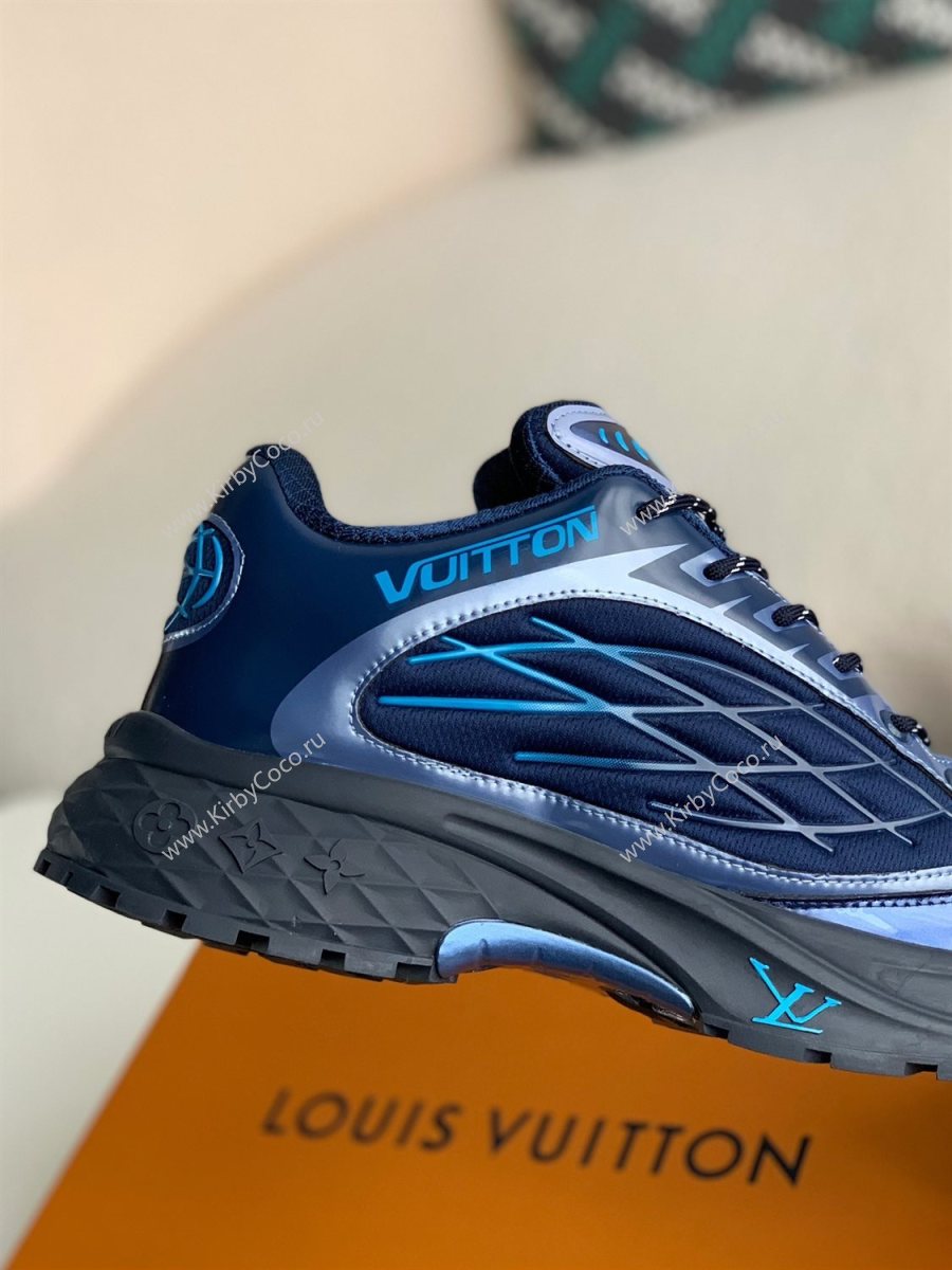 Louis Vuitton Low-cut loafers with round head laces (2620-kb) - Image 8